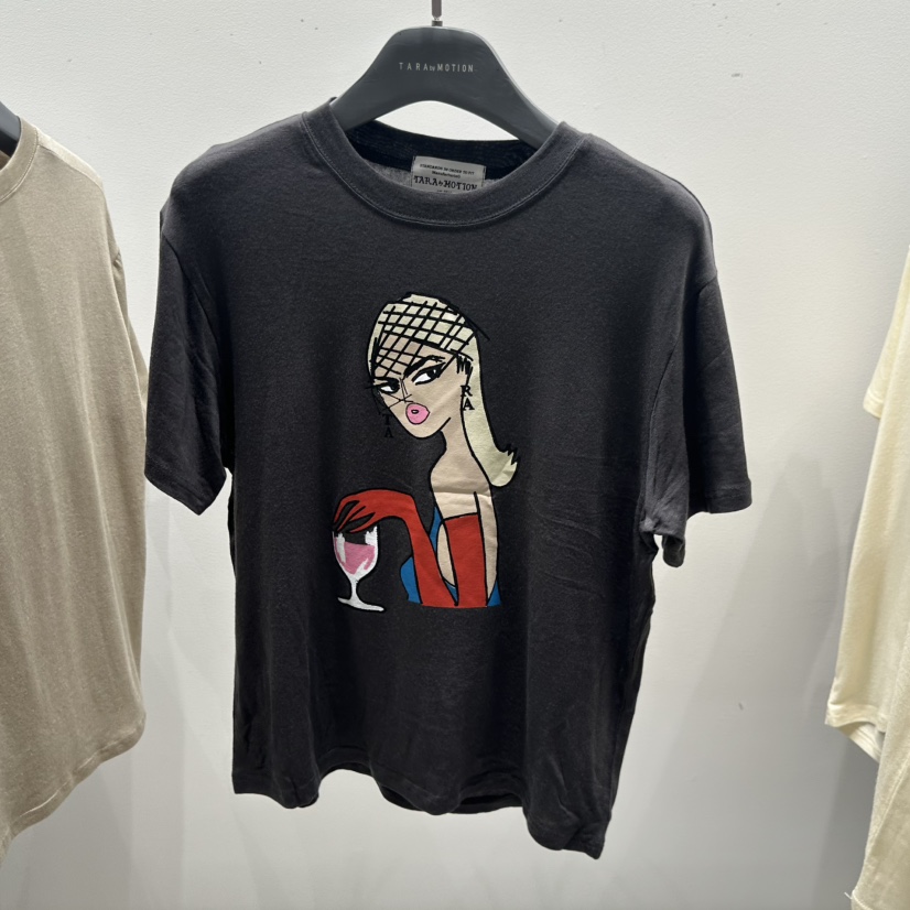 TARABY MOTION韓國直郵㊣女士新品人氣職業推薦真品熱賣T恤TARABY MOTIONT恤圖色2