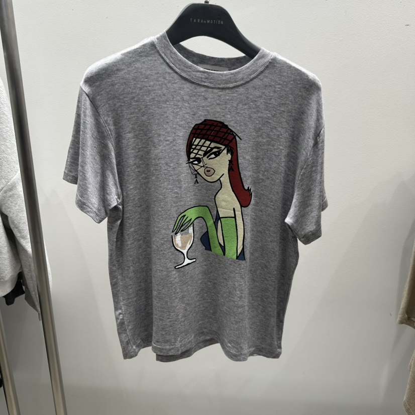 TARABY MOTION韓國直郵㊣女士新品人氣職業推薦真品熱賣T恤TARABY MOTIONT恤圖色4