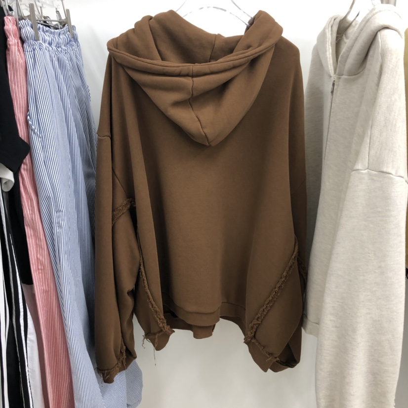 TOPDRESSING東大門㊣實拍女士新品熱賣人氣休閑25秋冬衛衣拉鏈TOPDRESSING衛衣