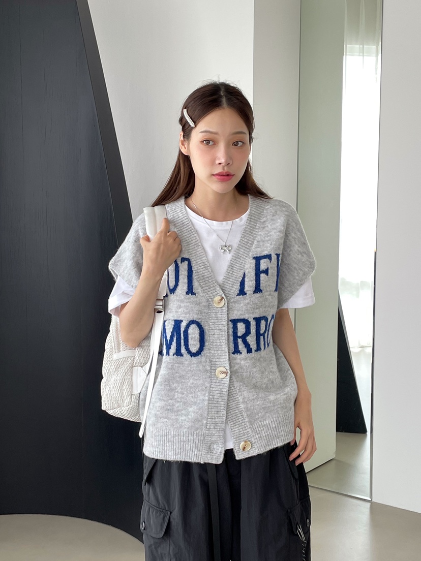 NEOUL東大門㊣代購女裝新品真品25秋冬職業推薦休閑人氣馬甲NEOUL/ahin雙領標簽馬甲
