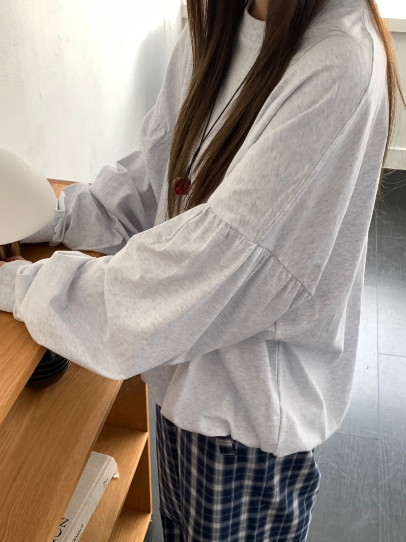 PEBBLE東大門㊣代購女裝新款推薦人氣熱賣休閑職業25秋冬衛衣PEBBLE/LAYER衛衣