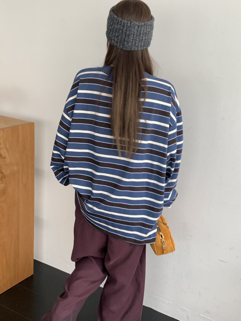 PEBBLE韓國直郵㊣女士新品時尚熱賣休閑真品職業25秋冬衛衣PEBBLE/LAYER衛衣