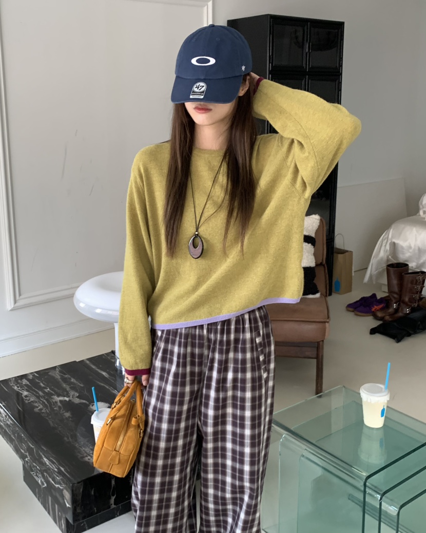 PEBBLE韓國代購㊣女裝新款時尚人氣熱賣職業25秋冬推薦針織衫PEBBLE/LAYER針織衫
