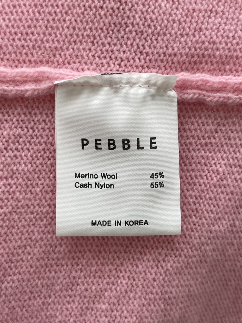 PEBBLE韓國代購㊣女裝新款時尚人氣熱賣職業25秋冬推薦針織衫PEBBLE/LAYER針織衫