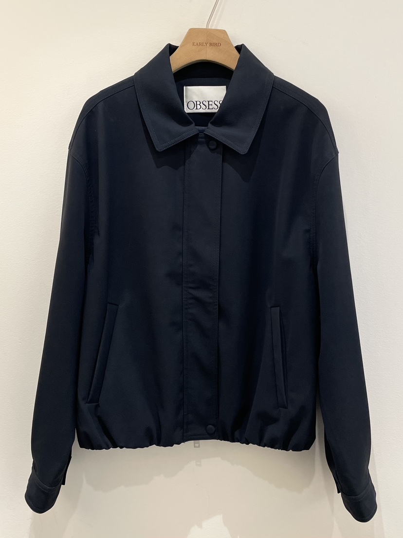 OBSESS韓國代購㊣女裝新品25秋冬時尚休閑職業熱賣人氣夾克OBSESS/EARLY BIRD夾克圖色3