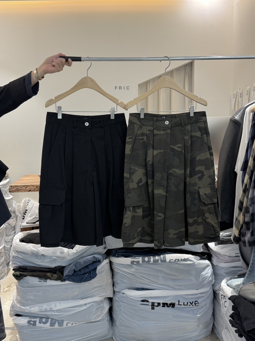 FRIC東大門㊣直郵女士新款休閑真品人氣25秋冬熱賣推薦短褲FRIC短褲