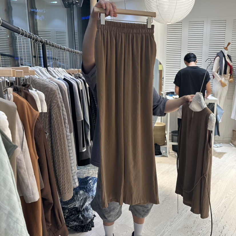 COPINER東大門㊣實拍女裝新款休閑推薦25秋冬時尚熱賣休閑褲COPINER休閑褲圖色2