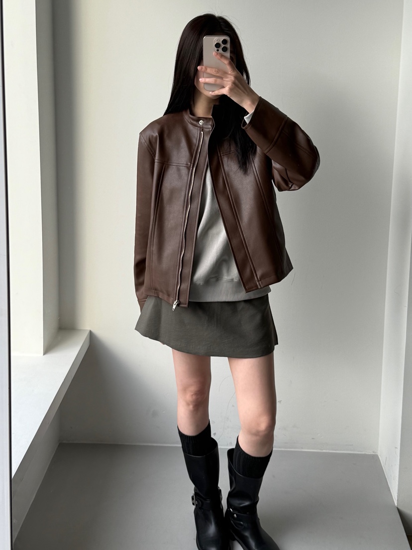 ADELINE東大門㊣直郵女士新款25秋冬時尚休閑職業人氣熱賣夾克ADELINE夾克