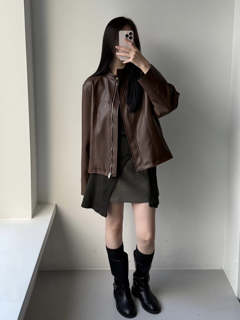 ADELINE東大門㊣直郵女士新款25秋冬時尚休閑職業人氣熱賣夾克ADELINE夾克