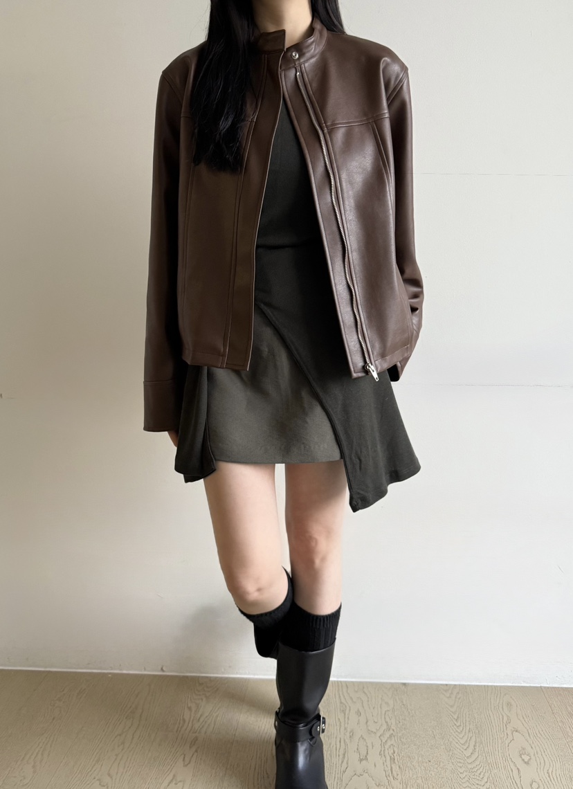 ADELINE東大門㊣直郵女士新款25秋冬時尚休閑職業人氣熱賣夾克ADELINE夾克