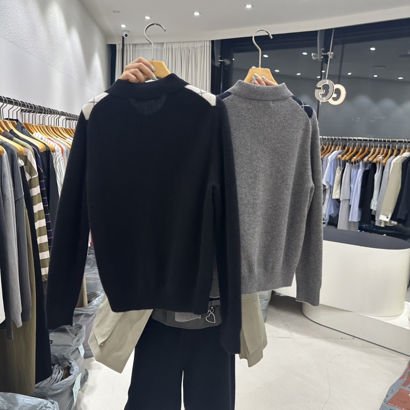 TREND SELLER/G東大門㊣實拍女裝新品推薦職業人氣針織衫G/TREND SELLER針織衫