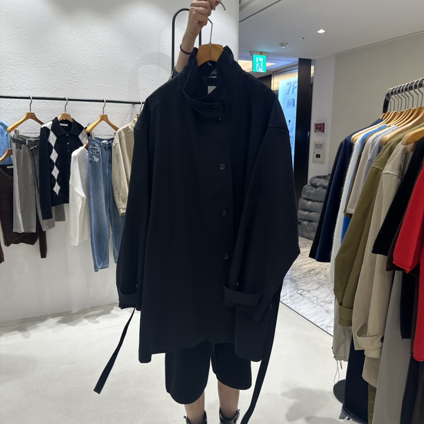 TREND SELLER/G韓國代購㊣女士新品時尚休閑人氣夾克含腰帶G/TREND SELLER夾克圖色3