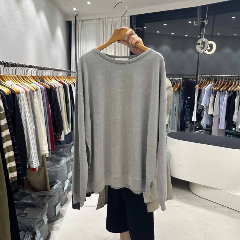 TREND SELLER/G韓國代購㊣女裝新品休閑職業25秋冬長袖T恤G/TREND SELLER長袖T恤