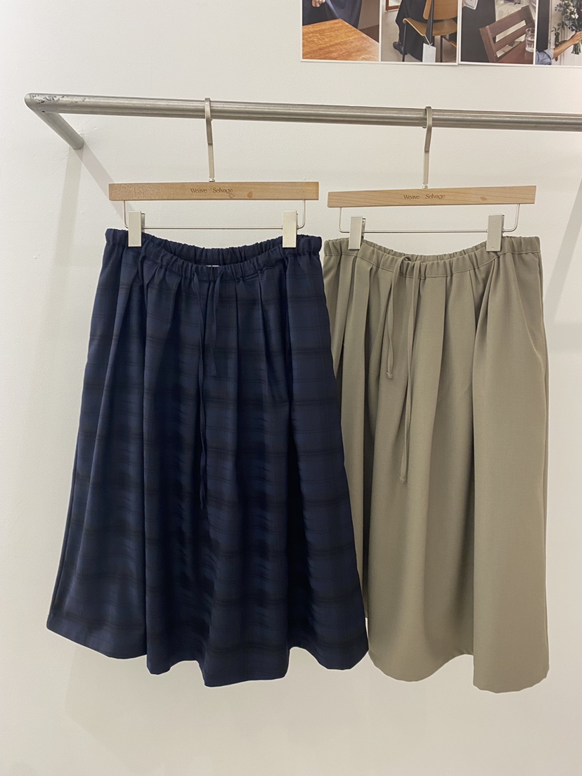 WEAUE SELVAGE東大門㊣實拍女裝新品25秋冬真品半身裙中短裙WEAUE SELVAGE半身裙/中短裙