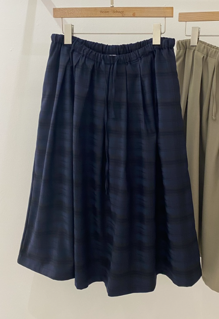 WEAUE SELVAGE東大門㊣實拍女裝新品25秋冬真品半身裙中短裙WEAUE SELVAGE半身裙/中短裙圖色2