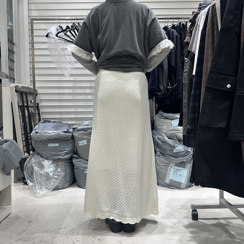 BRICKLANE東大門㊣直郵女裝新品職業25秋冬人氣休閑時尚長裙BRICKLANE長裙