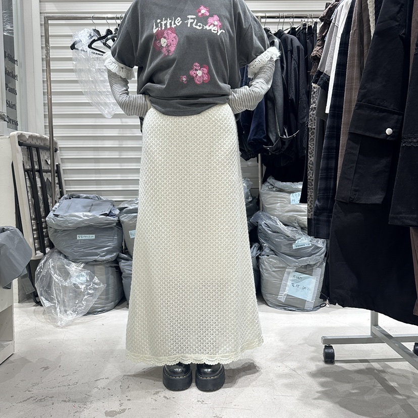 BRICKLANE東大門㊣直郵女裝新品職業25秋冬人氣休閑時尚長裙BRICKLANE長裙
