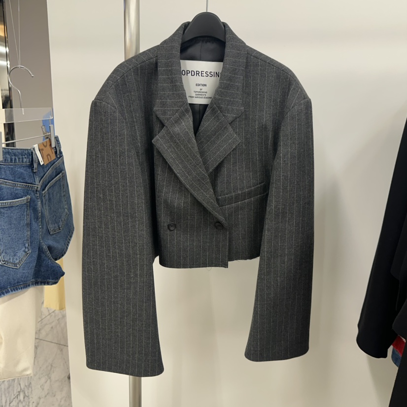 TOPDRESSING東大門㊣實拍女士新品人氣推薦熱賣休閑25秋冬夾克TOPDRESSING夾克圖色1