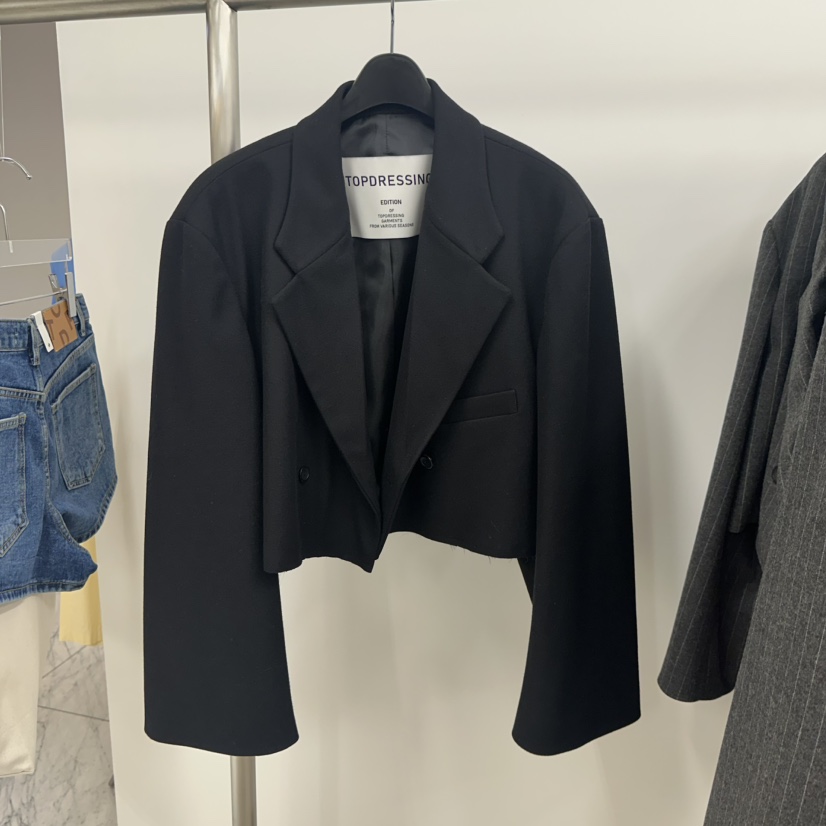 TOPDRESSING東大門㊣實拍女士新品人氣推薦熱賣休閑25秋冬夾克TOPDRESSING夾克圖色2