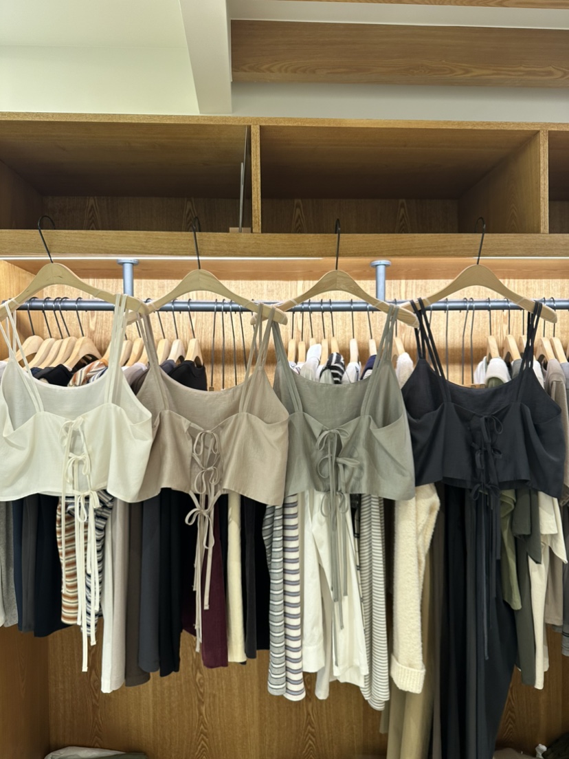 HI YANN東大門㊣實拍女裝新品休閑真品25秋冬熱賣吊帶背心HI YANN吊帶/背心