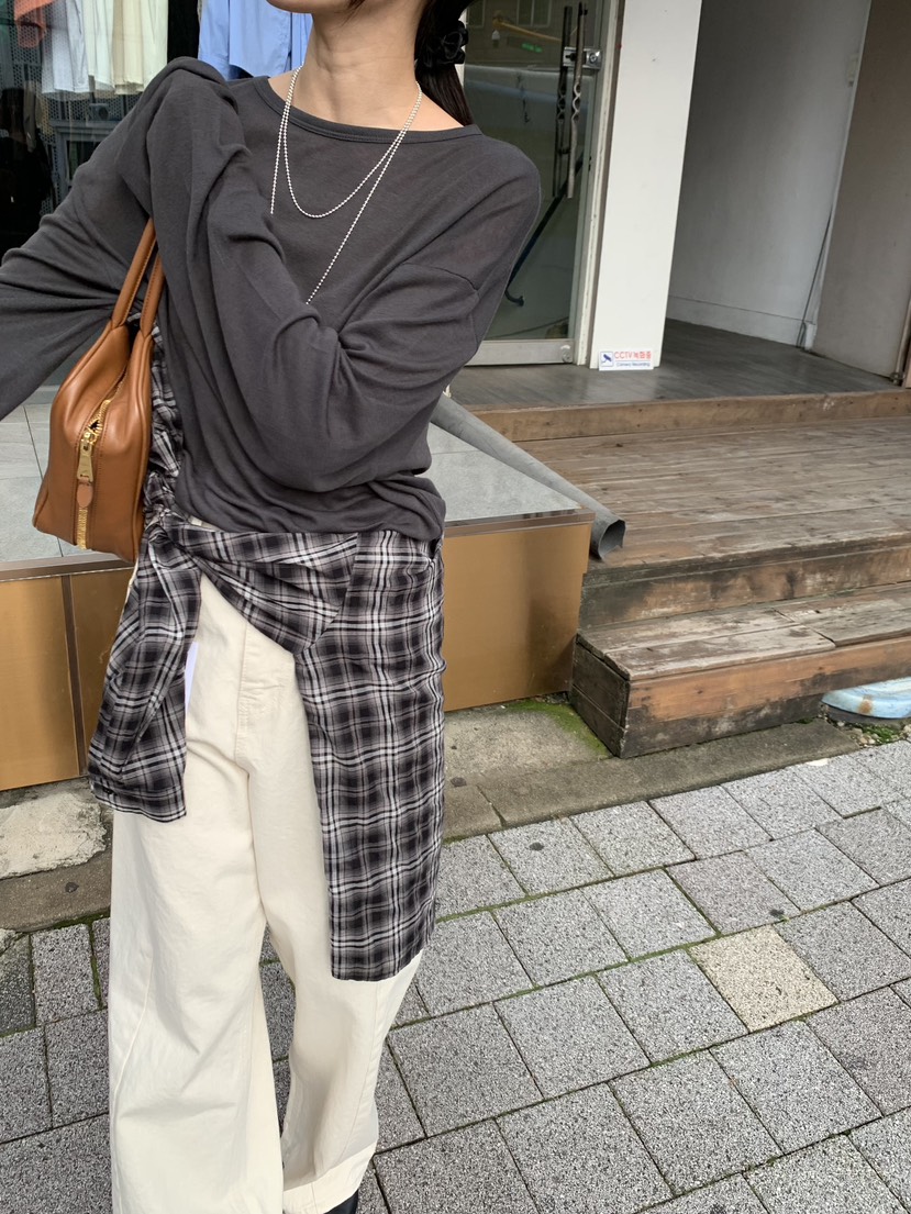 GAMDONG韓國代購㊣女士新款人氣推薦真品職業休閑熱賣長袖T恤GAMDONG長袖T恤