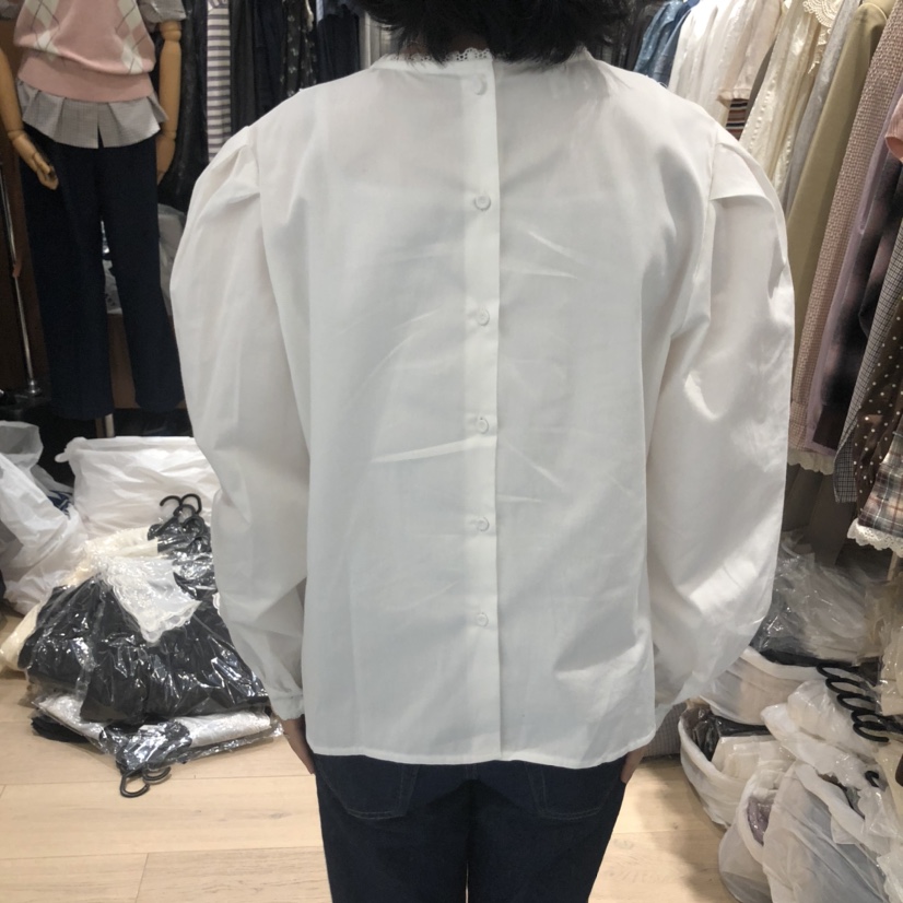 OGI東大門㊣直郵女士新款推薦熱賣真品時尚襯衫蕾絲衫假兩件FLat OGI襯衫/蕾絲衫