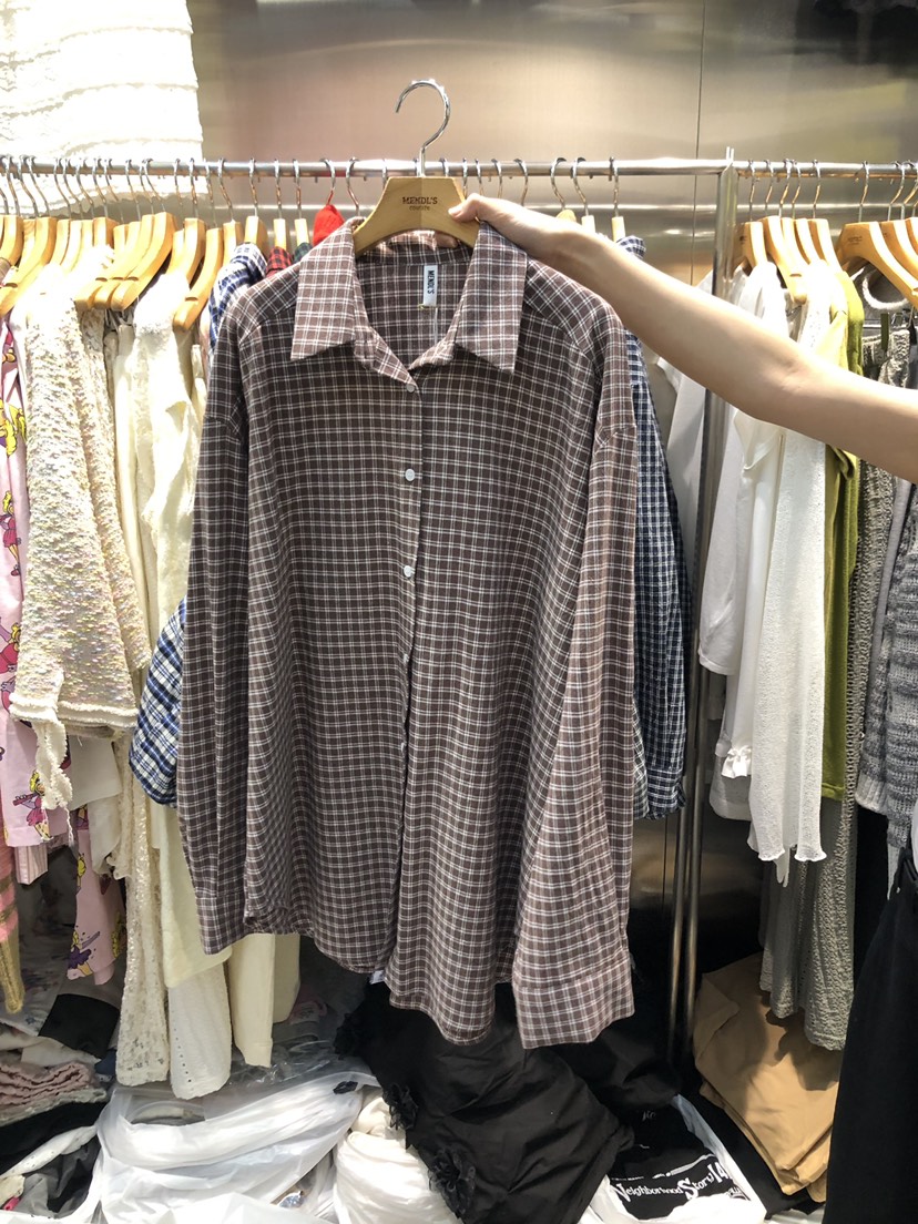 MENDL S韓國直郵㊣女裝新品人氣熱賣推薦25秋冬襯衫蕾絲衫MENDL S襯衫/蕾絲衫圖色3