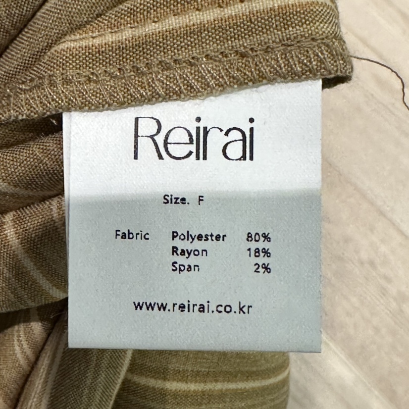 REIRAI東大門㊣直郵女裝新款熱賣25秋冬真品職業襯衫蕾絲衫Reirai襯衫/蕾絲衫