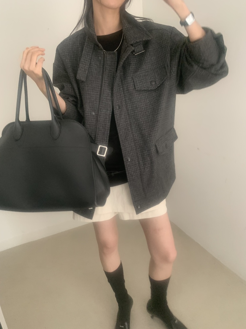 GAMDONG韓國直郵㊣女士新款時尚職業休閑真品推薦25秋冬夾克GAMDONG夾克