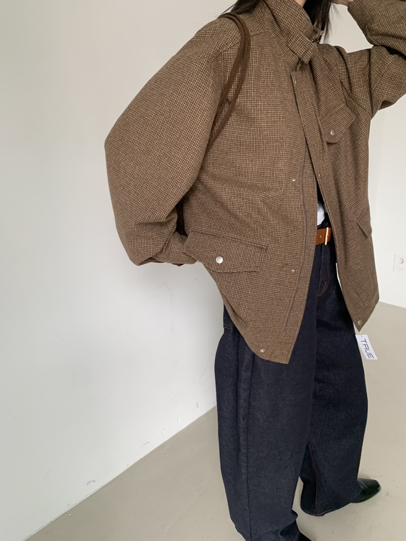 GAMDONG韓國直郵㊣女士新款時尚職業休閑真品推薦25秋冬夾克GAMDONG夾克