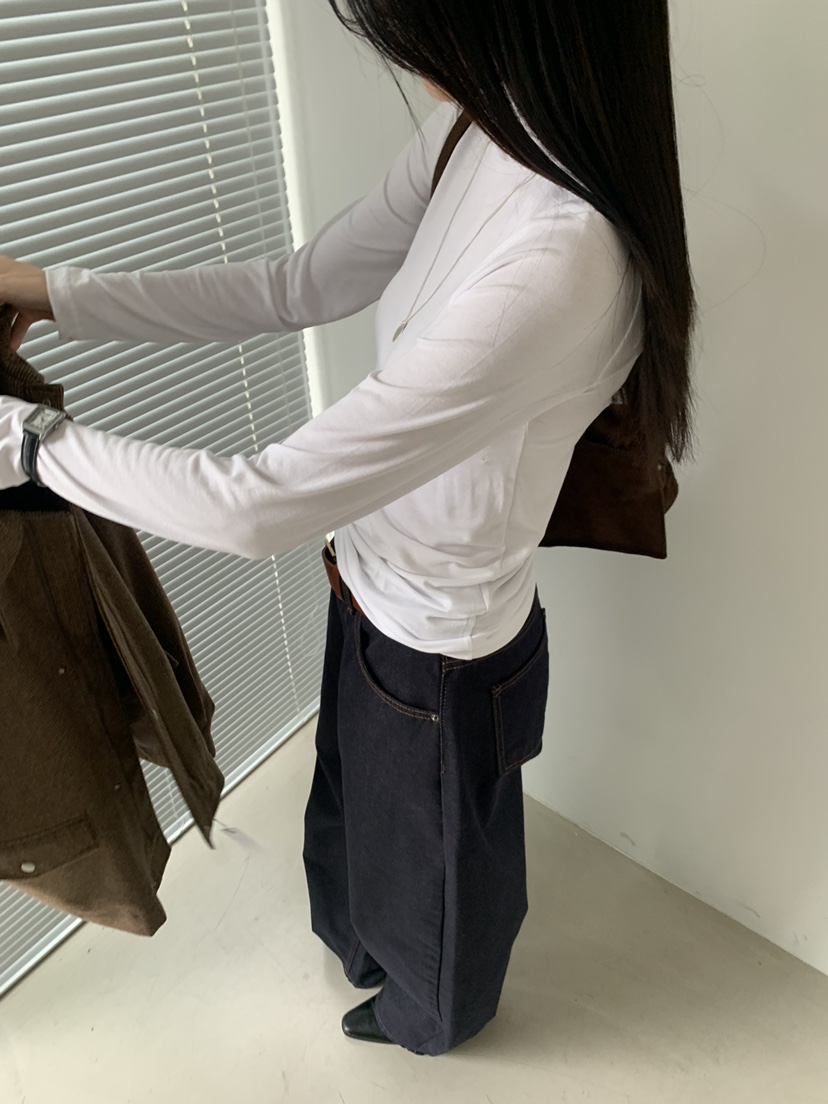 GAMDONG東大門㊣代購女裝新品時尚熱賣推薦休閑職業人氣牛仔褲GAMDONG牛仔褲