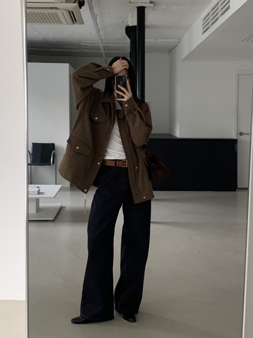 GAMDONG東大門㊣代購女裝新品時尚熱賣推薦休閑職業人氣牛仔褲GAMDONG牛仔褲