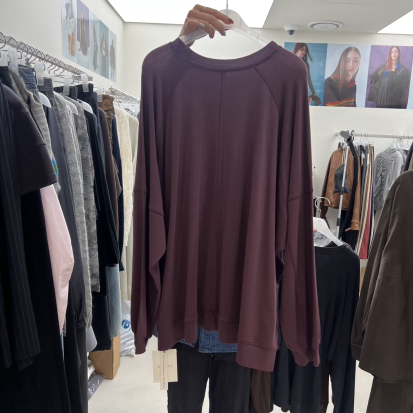 SOLD OUT韓國直郵㊣女士新品人氣休閑時尚25秋冬真品長袖T恤SOLD OUT長袖T恤