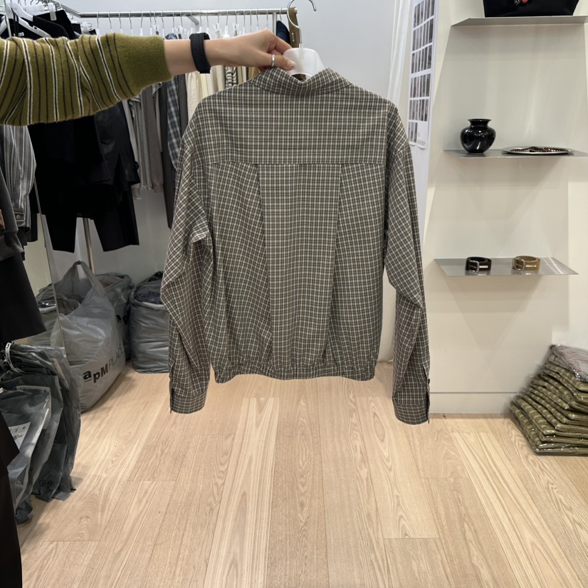 REIRAI韓國代購㊣女士新款真品休閑推薦熱賣襯衫蕾絲衫羅紋Reirai襯衫/蕾絲衫