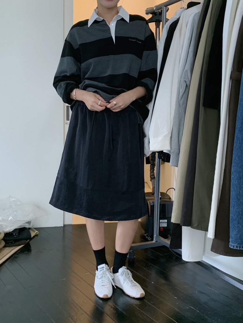 REGULARLY/PLACOR東大門㊣實拍女裝新品人氣半身裙中短裙尼龍REGULARLY/PLACOR半身裙/中短裙