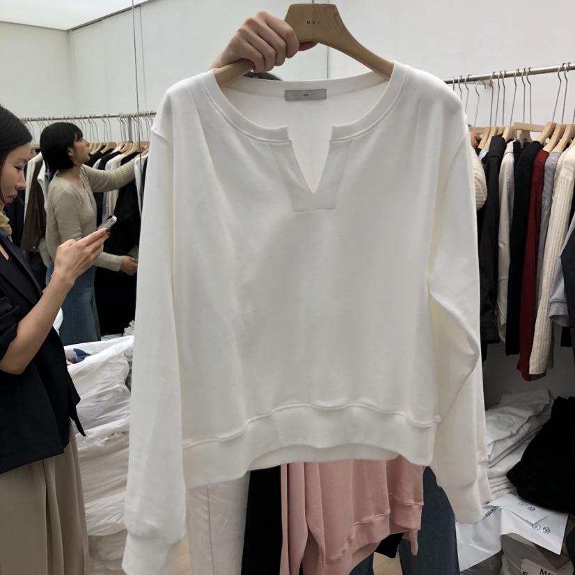 MOI-A東大門㊣代購女士新品真品25秋冬熱賣推薦時尚職業衛衣MOI-A衛衣