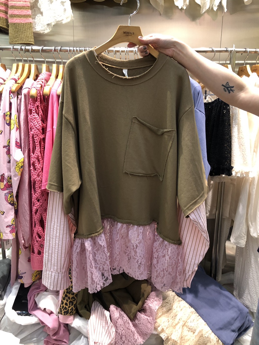 MENDL S東大門㊣實拍女士新品熱賣真品25秋冬休閑時尚人氣T恤MENDL ST恤圖色1