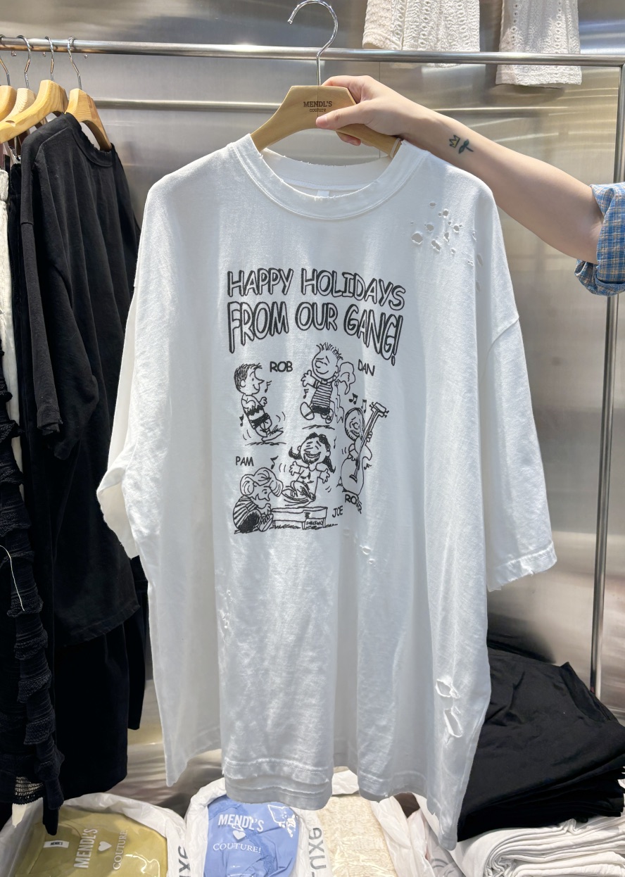 MENDL S東大門㊣實拍女士新款真品推薦職業25秋冬人氣休閑T恤MENDL ST恤圖色1