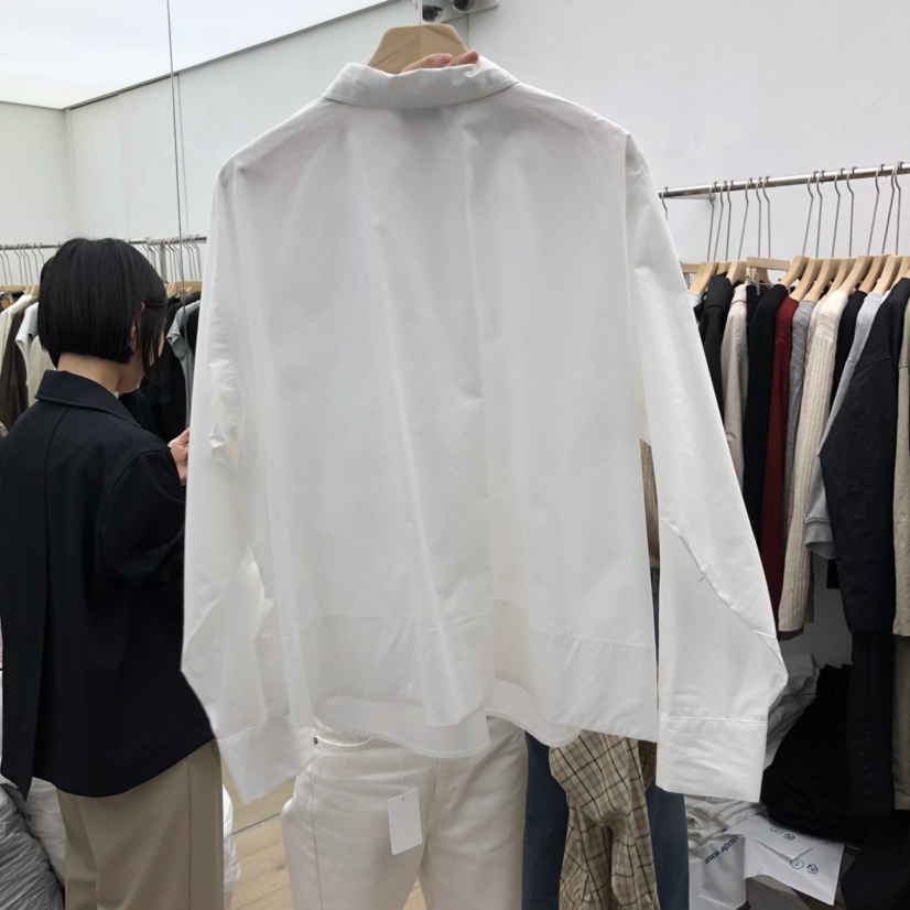 MOI-A東大門㊣代購女士新款真品職業人氣25秋冬襯衫蕾絲衫MOI-A襯衫/蕾絲衫