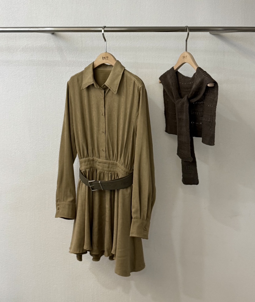 TWENTY FOUR SEVEN24-7韓國直郵㊣女裝新品熱賣套裝兩件套披肩TEWNTY FOUR SEVEN24-7套裝