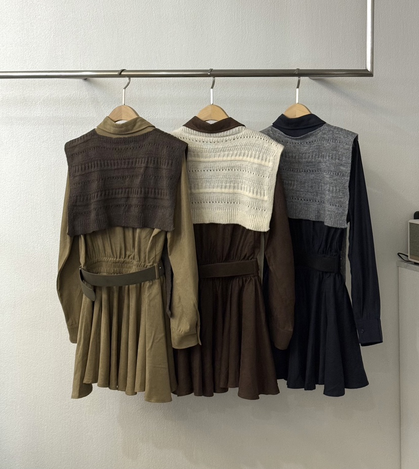 TWENTY FOUR SEVEN24-7韓國直郵㊣女裝新品熱賣套裝兩件套披肩TEWNTY FOUR SEVEN24-7套裝