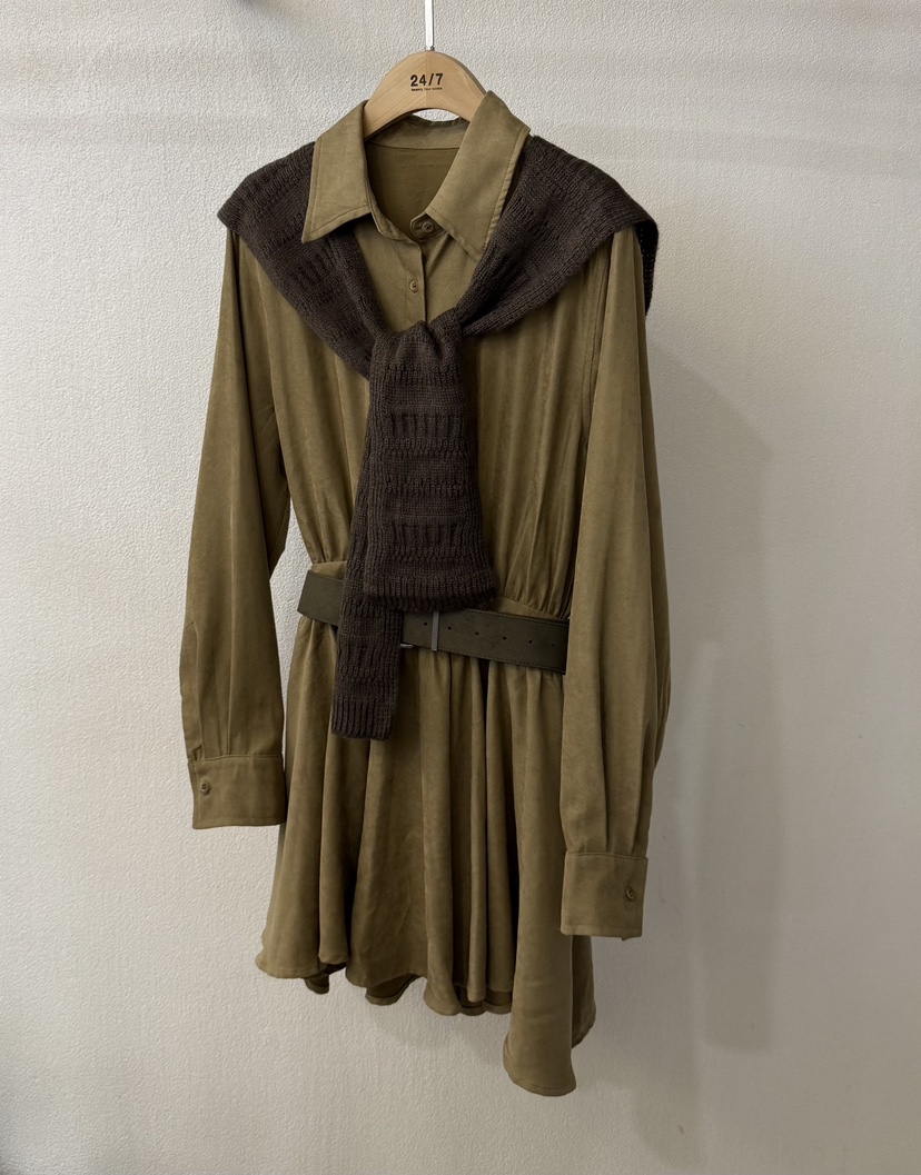TWENTY FOUR SEVEN24-7韓國直郵㊣女裝新品熱賣套裝兩件套披肩TEWNTY FOUR SEVEN24-7套裝圖色1