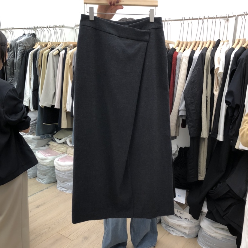 MOI-A東大門㊣實拍女士新品職業熱賣真品人氣半身裙中短裙MOI-A半身裙/中短裙圖色1