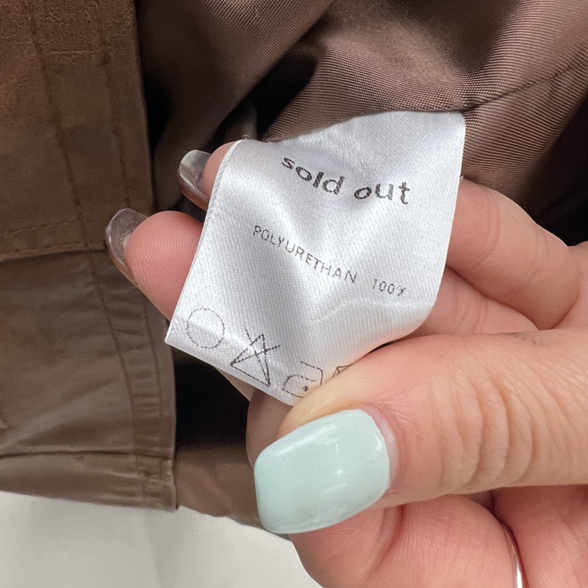 SOLD OUT東大門㊣實拍女士新款休閑25秋冬熱賣夾克復古皮革SOLD OUT夾克