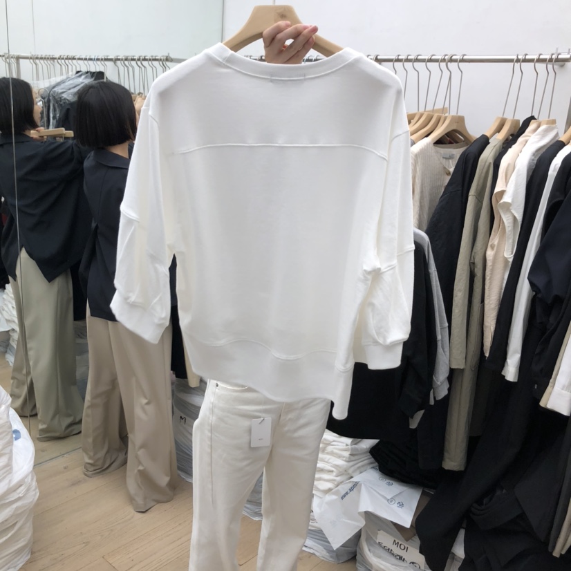 MOI-A韓國代購㊣女士新品休閑推薦人氣熱賣25秋冬真品衛衣MOI-A衛衣