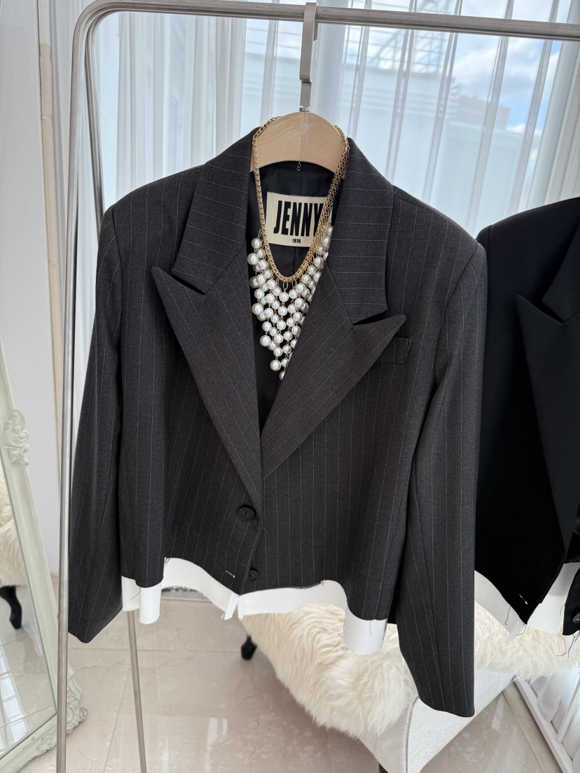 JENNY 1976東大門㊣實拍女裝新款真品推薦25秋冬時尚休閑夾克JENNY 1976夾克