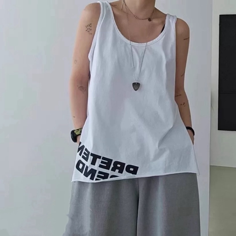 MORI-Q韓國直郵㊣女裝新品時尚熱賣職業真品休閑人氣吊帶背心MORI-Q吊帶/背心圖色1