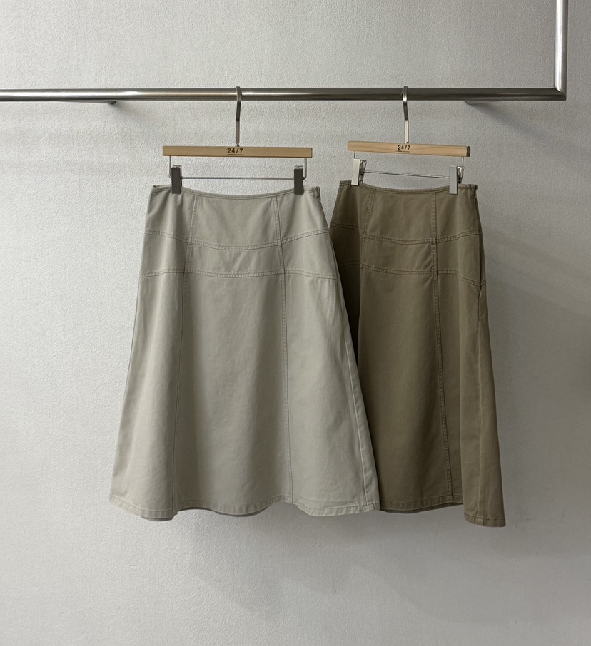 TWENTY FOUR SEVEN24-7韓國代購㊣女士新品熱賣長裙棉布TEWNTY FOUR SEVEN24-7長裙