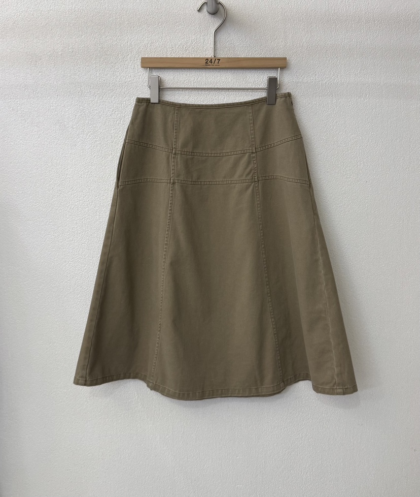 TWENTY FOUR SEVEN24-7韓國代購㊣女士新品熱賣長裙棉布TEWNTY FOUR SEVEN24-7長裙圖色1