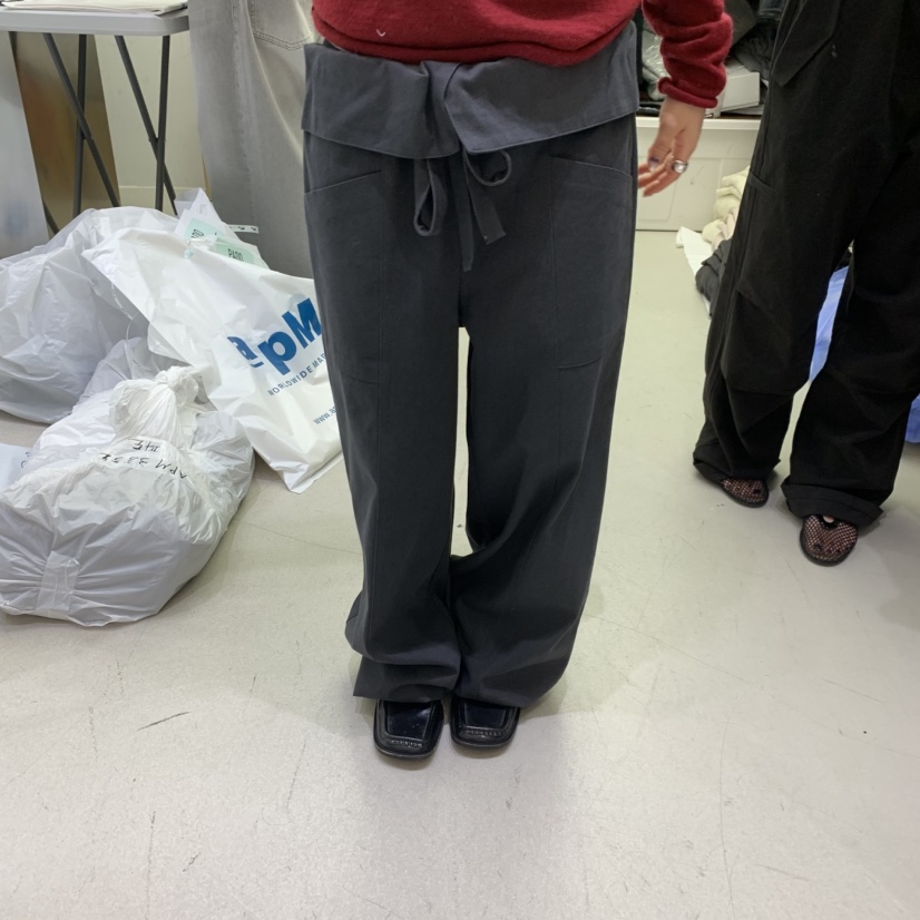 PADO韓國代購㊣女裝新品推薦職業25秋冬人氣熱賣時尚休閑褲PADO休閑褲圖色1